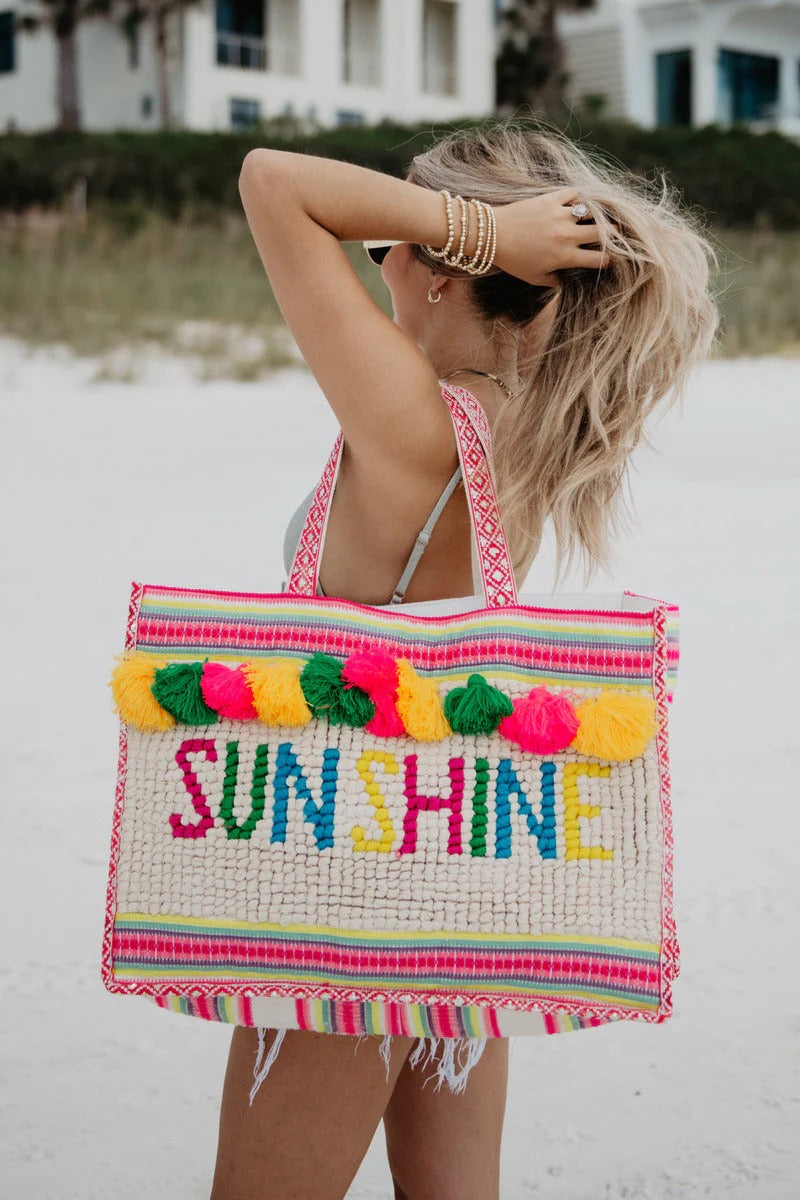 SUNSHINE OVERSIZED TOTE BAG