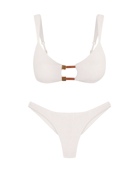 FIRENZE AIKA ERIN TOP - BASIC CHEEKY BTM WHITE