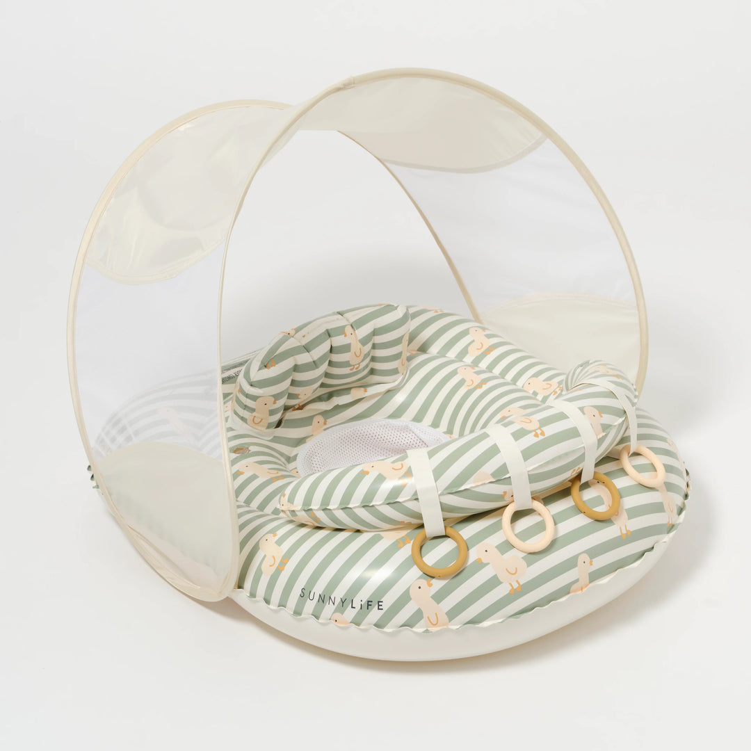 INTERACTIVE BABY FLOAT DUKE SAGE STRIPE