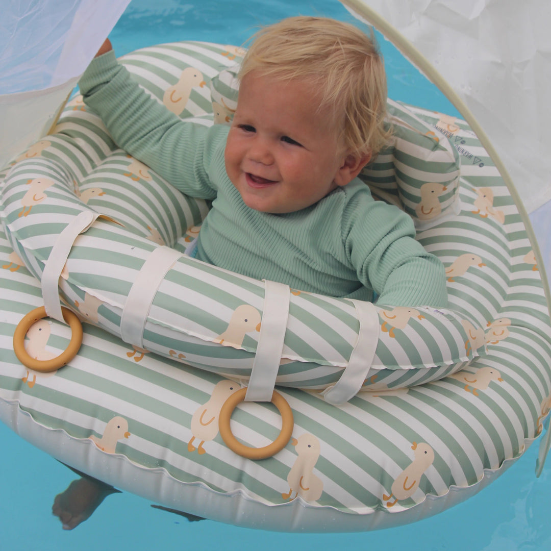 INTERACTIVE BABY FLOAT DUKE SAGE STRIPE