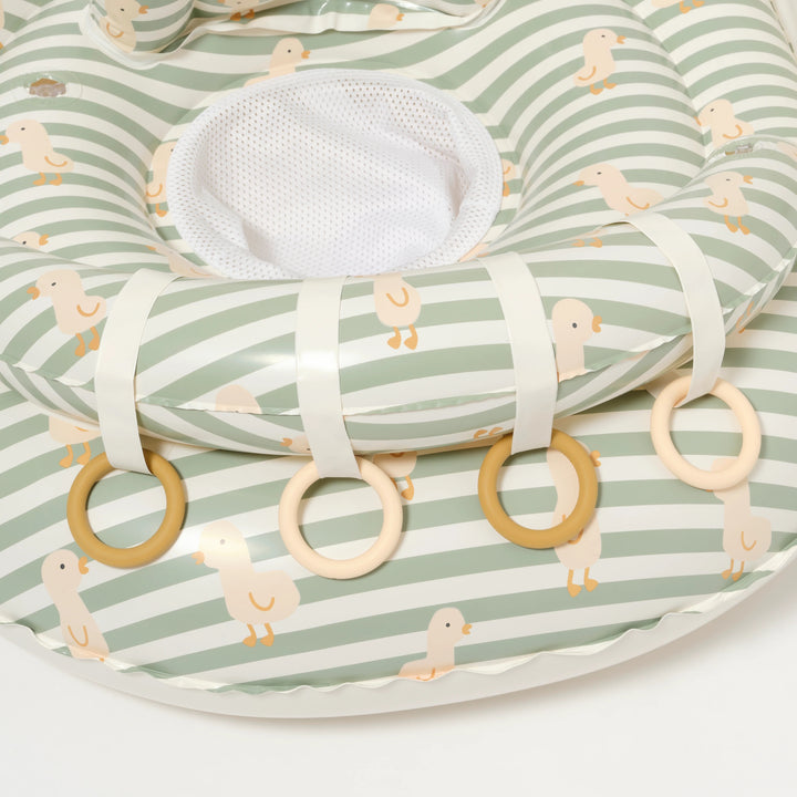 INTERACTIVE BABY FLOAT DUKE SAGE STRIPE