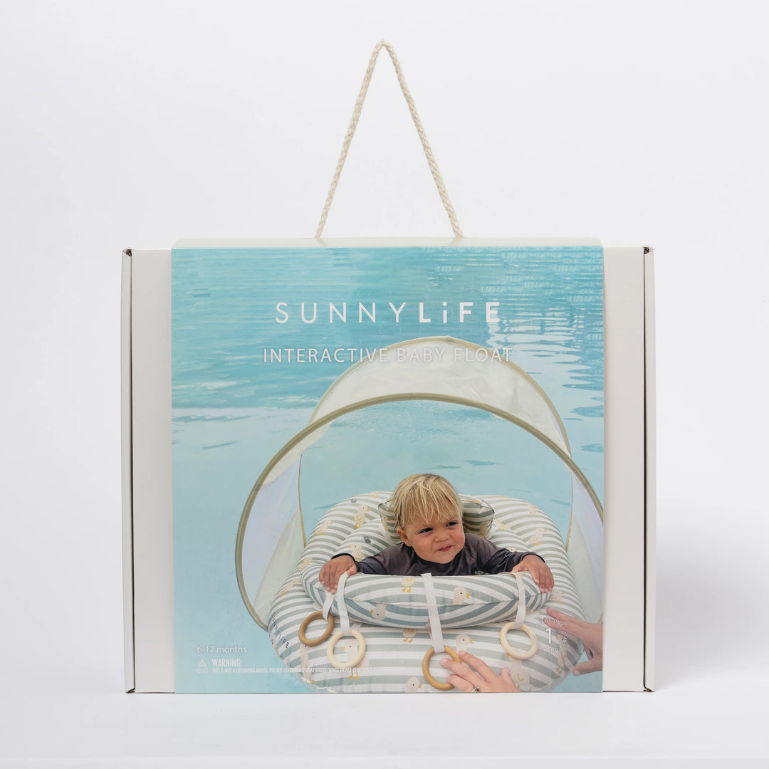 INTERACTIVE BABY FLOAT DUKE SAGE STRIPE