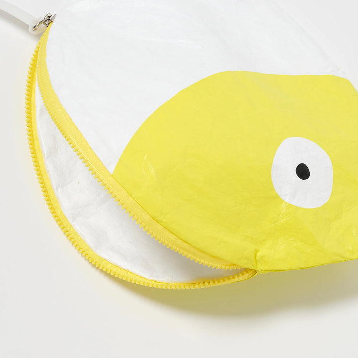 KIDS WET BAG FINN THE FISH NEON YELLOW