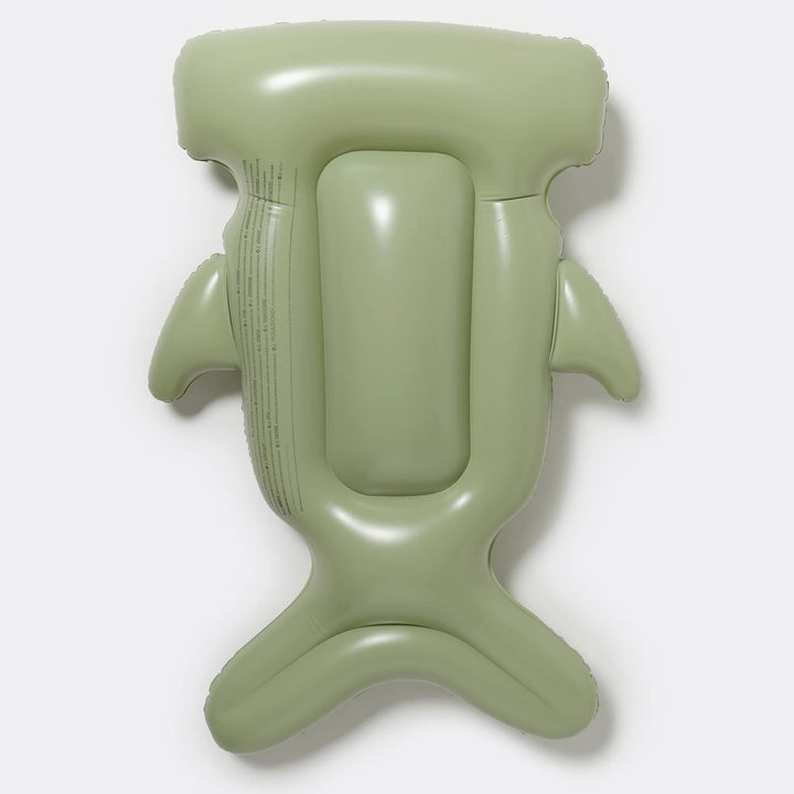 KIDS LIE-ON FLOAT SALTY THE SHARK KHAKI