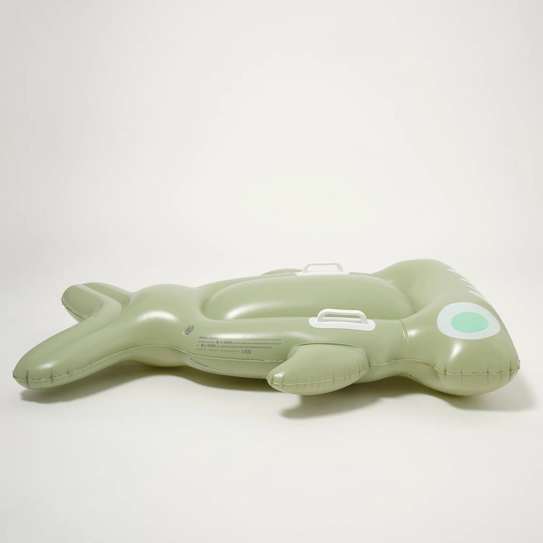 KIDS LIE-ON FLOAT SALTY THE SHARK KHAKI