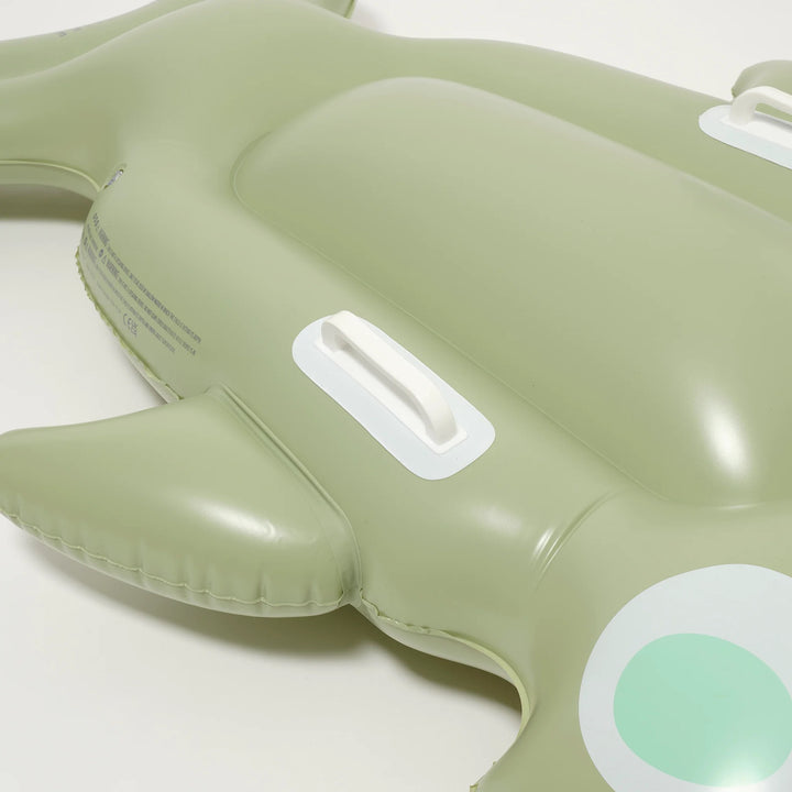 KIDS LIE-ON FLOAT SALTY THE SHARK KHAKI