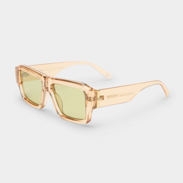 POLYGRAPH SAND SUNGLASSES