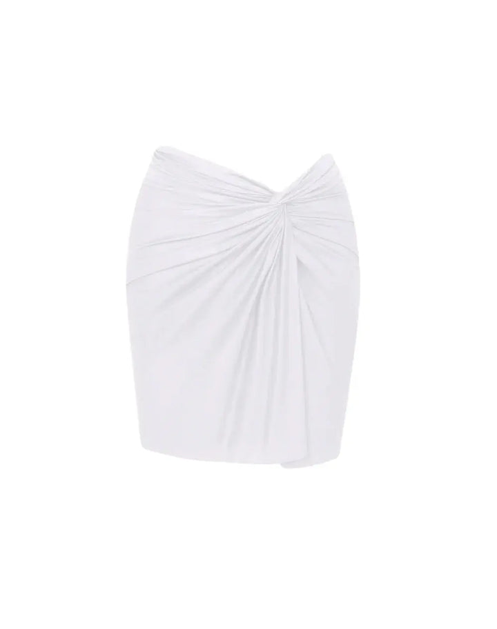 KAREN MINI PAREO WHITE - BeachLife Concept