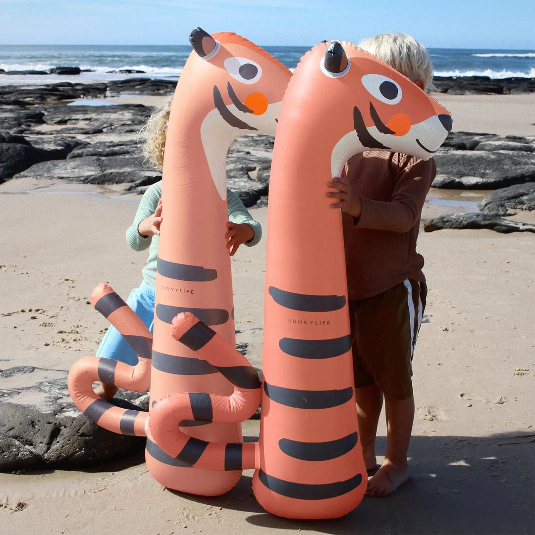 KIDS INFLATABLE NOODLE TINO THE TIGER CLAY SET OF 2 SUNNYLIFE