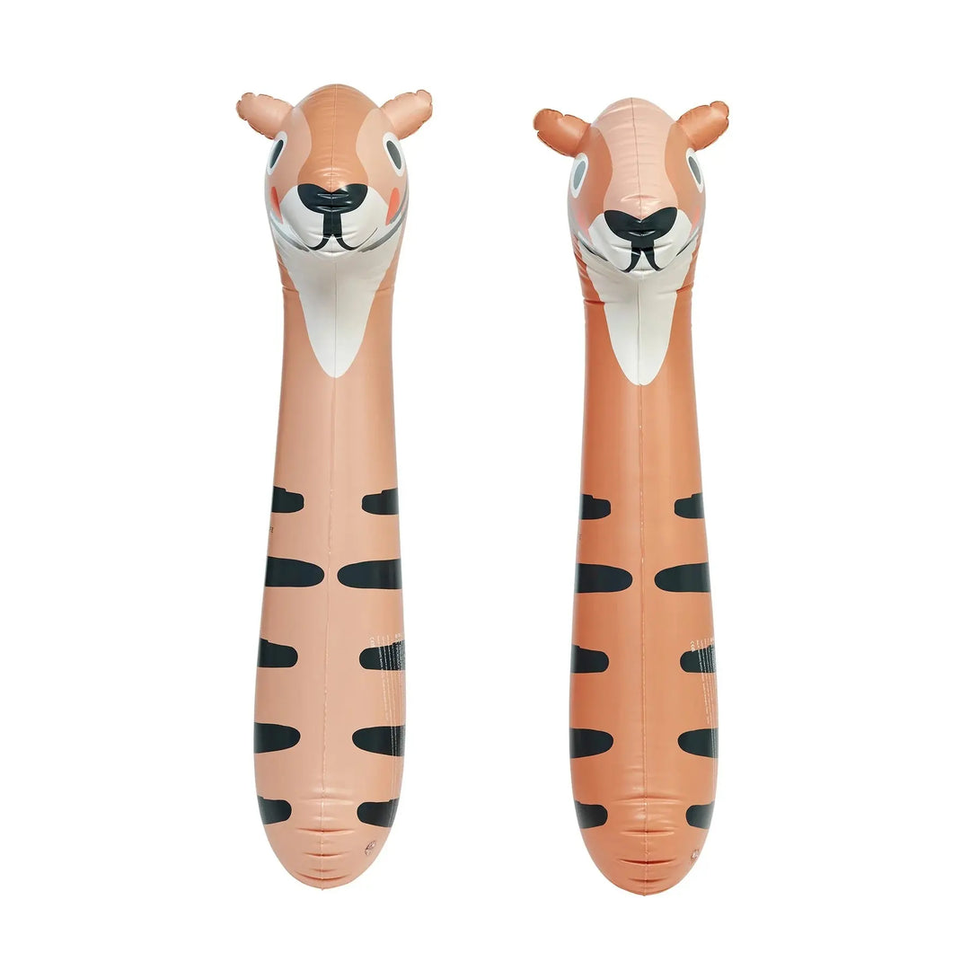 KIDS INFLATABLE NOODLE TINO THE TIGER CLAY SET OF 2 SUNNYLIFE