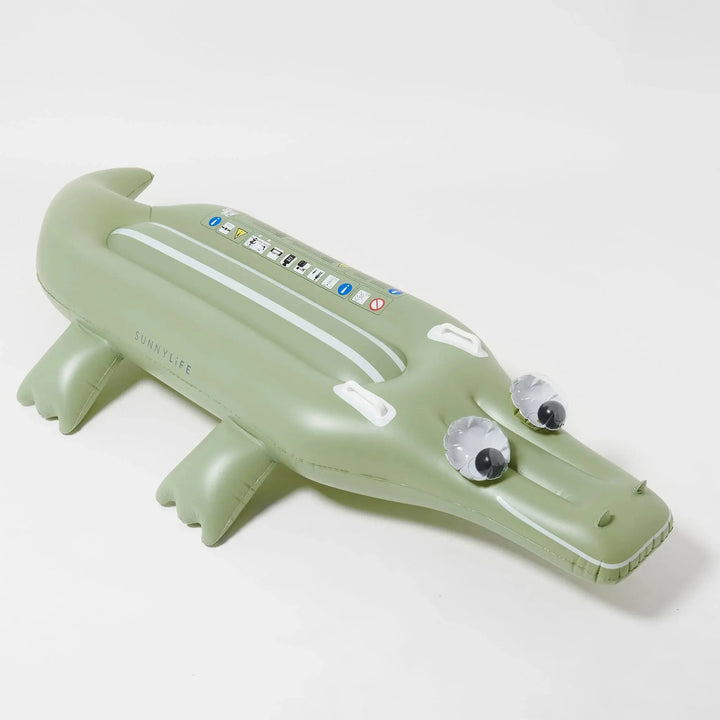 KIDS LIE-ON FLOAT COOKIE THE CROC KHAKI BeachLife Concept