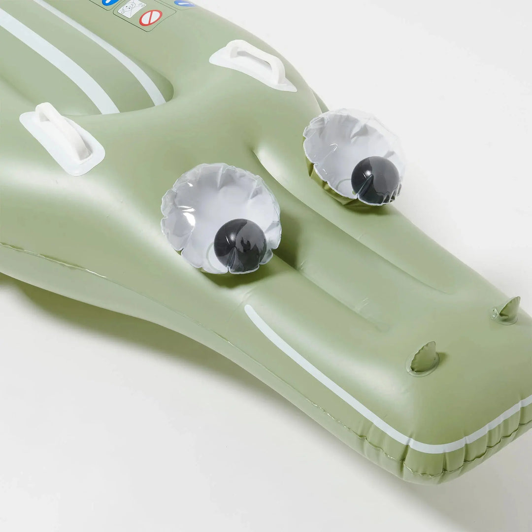 KIDS LIE-ON FLOAT COOKIE THE CROC KHAKI BeachLife Concept