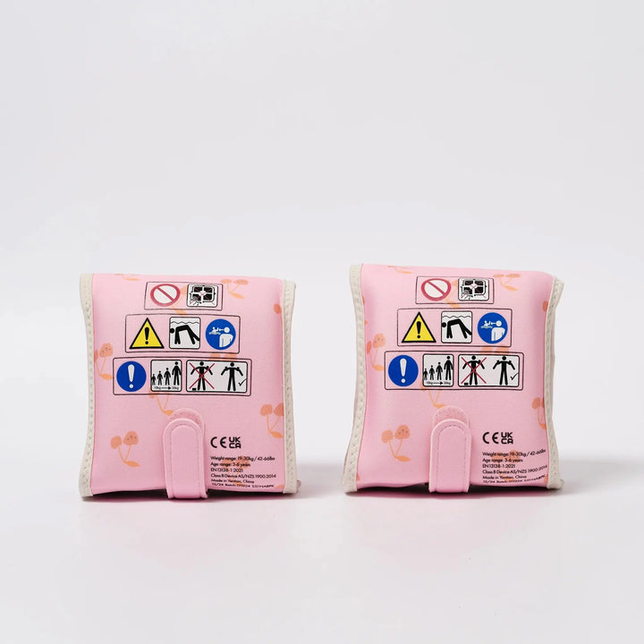 KIDS NEOPRENE ARM BANDS COTTON CANDY CHERRY - BeachLife Concept