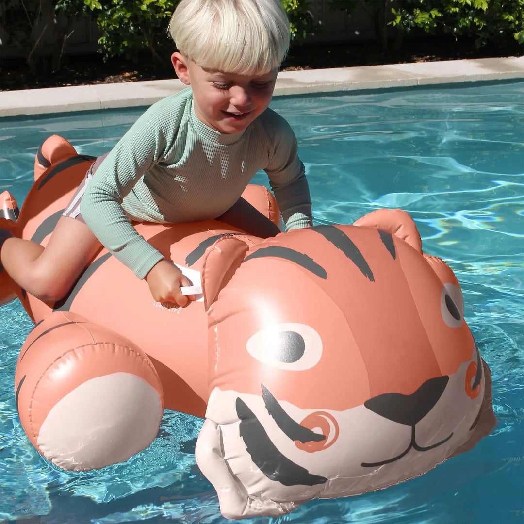 KIDS RIDE-ON FLOAT TINO THE TIGER CLAY SUNNYLIFE