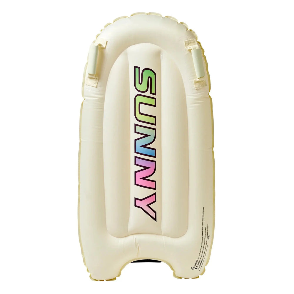 KIDS SURF MAT POOL PARTY CREAM AND CHARCOAL SUNNYLIFE