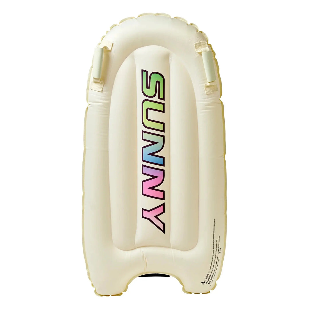 KIDS SURF MAT POOL PARTY CREAM AND CHARCOAL SUNNYLIFE