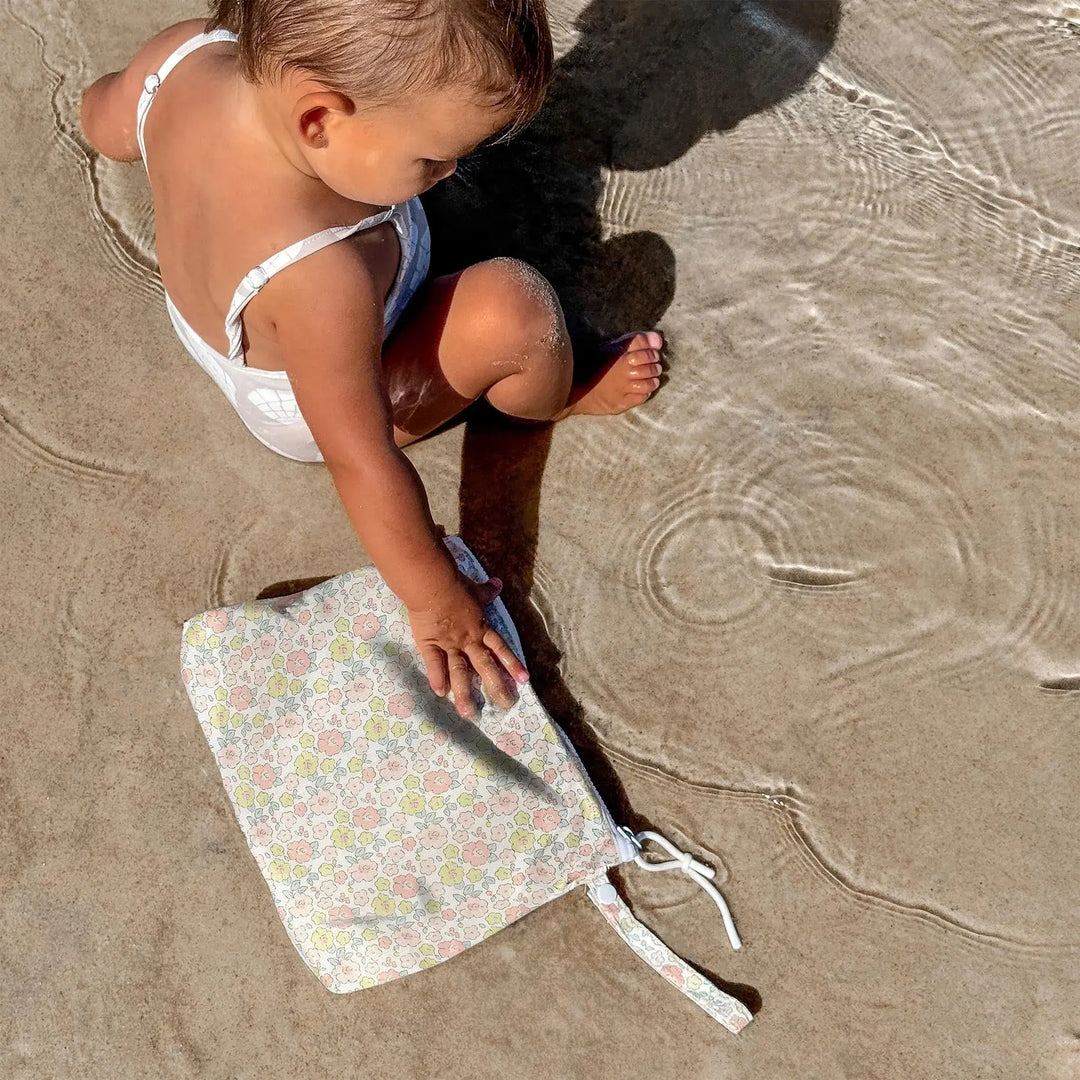 KIDS WET BAG INTO THE GARDEN FLORAL SUNNYLIFE