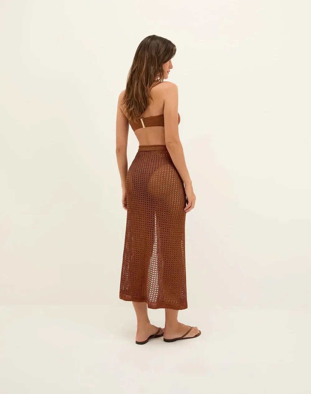 KNIT RENA MIDI PAREO BeachLife Concept