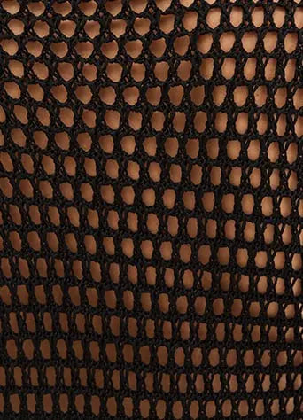 KNIT RENA MINI PAREO BLACK BeachLife Concept