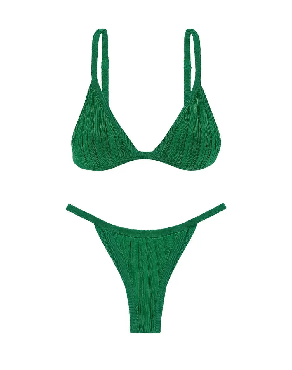 KNIT RILEY TRI TOP - CHEEKY BOTTOM - BeachLife Concept