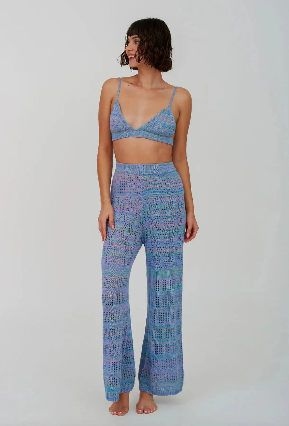KNIT TRIANGLE TOP & PANT SET - BeachLife Concept