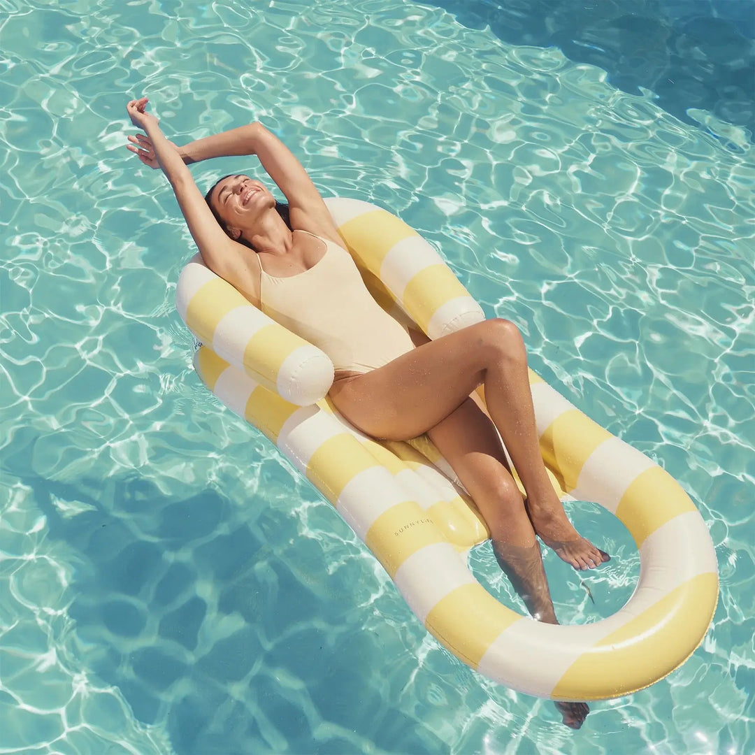 LAZE & LOUNGE LA MER LIMON STRIPE SUNNYLIFE