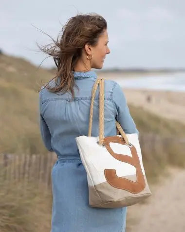 LEGENDE BAG LIN ET CUIR AMBRE BeachLife Concept