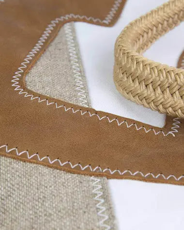 LEGENDE BAG LIN ET CUIR AMBRE BeachLife Concept