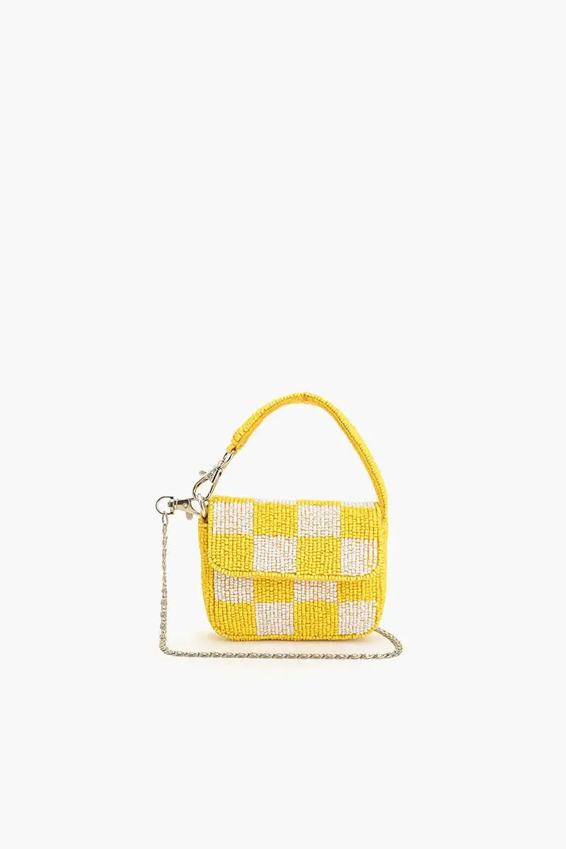 LEMON SOUR CHEQURED MINI BAG AMERICA & BEYOND