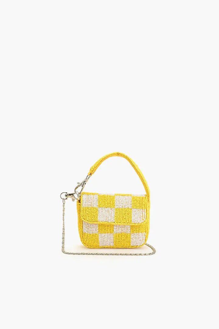 LEMON SOUR CHEQURED MINI BAG AMERICA & BEYOND