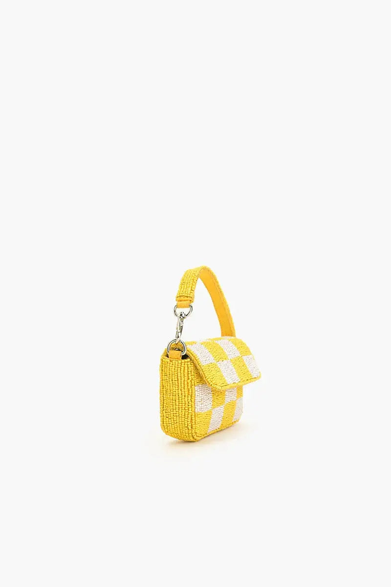 LEMON SOUR CHEQURED MINI BAG AMERICA & BEYOND