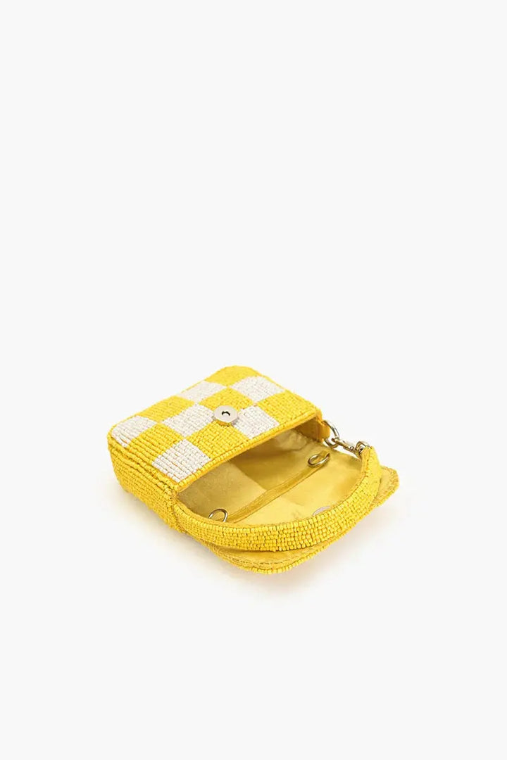 LEMON SOUR CHEQURED MINI BAG AMERICA & BEYOND