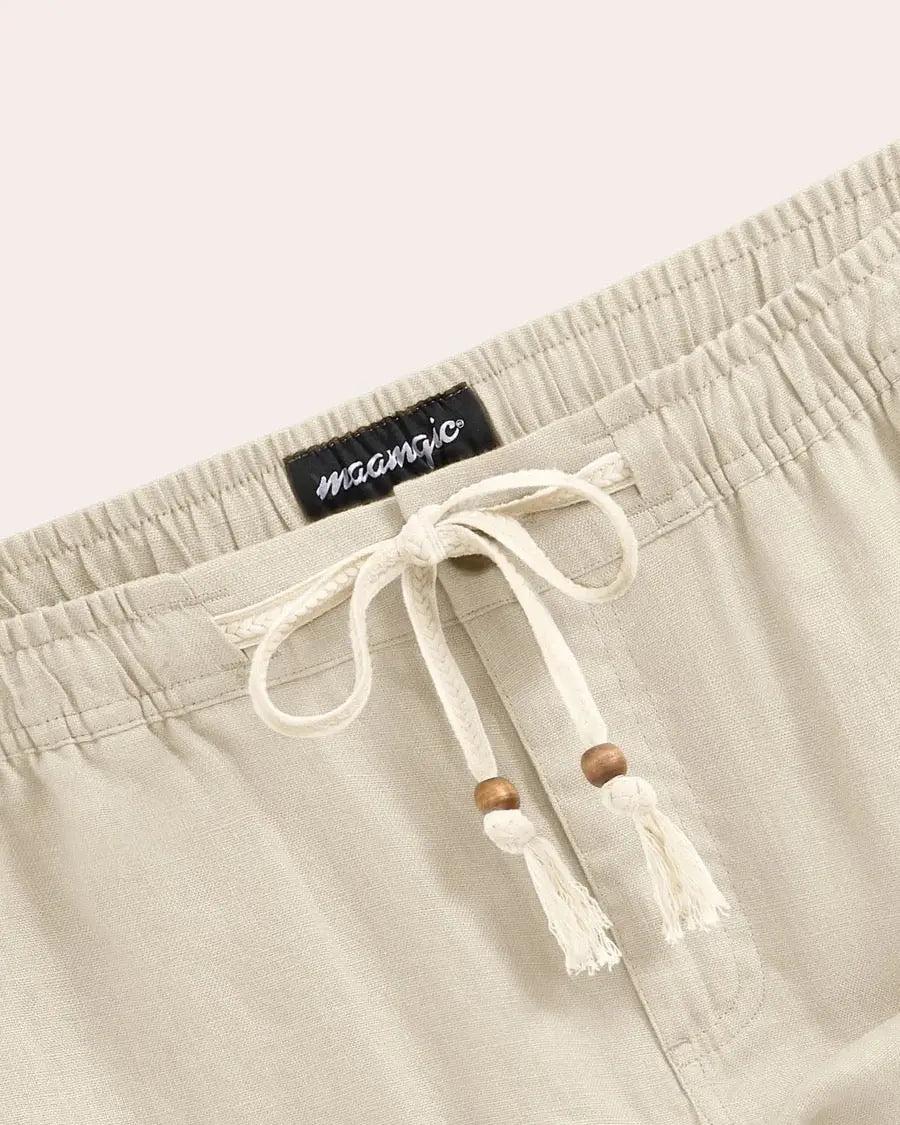 LINENOVA BREATHABLE LINEN SHORT MAAMGIC