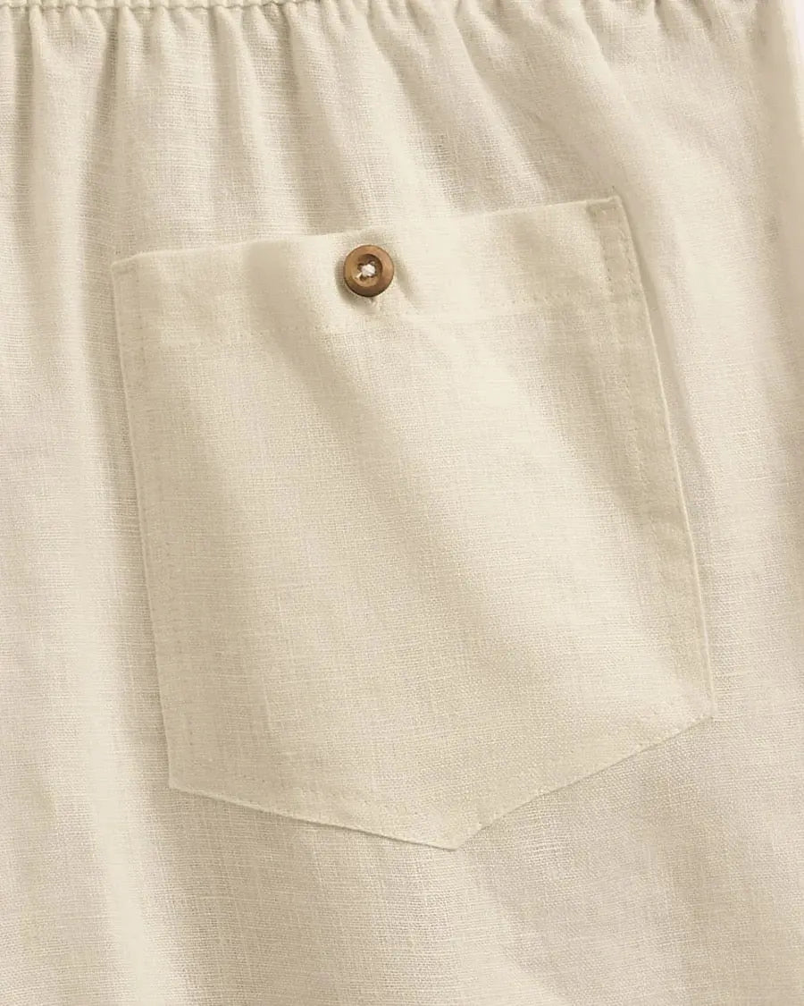 LINENOVA BREATHABLE LINEN SHORT MAAMGIC