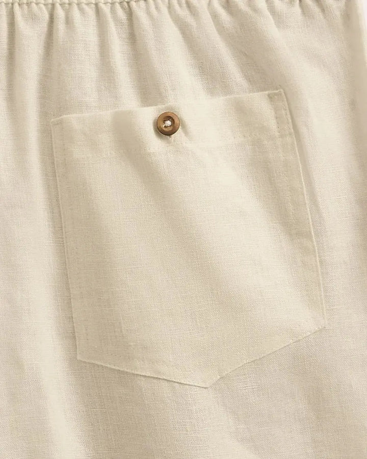 LINENOVA BREATHABLE LINEN SHORT MAAMGIC