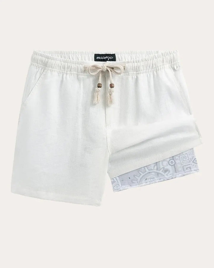 LINENOVA BREATHABLE LINEN SHORT MAAMGIC