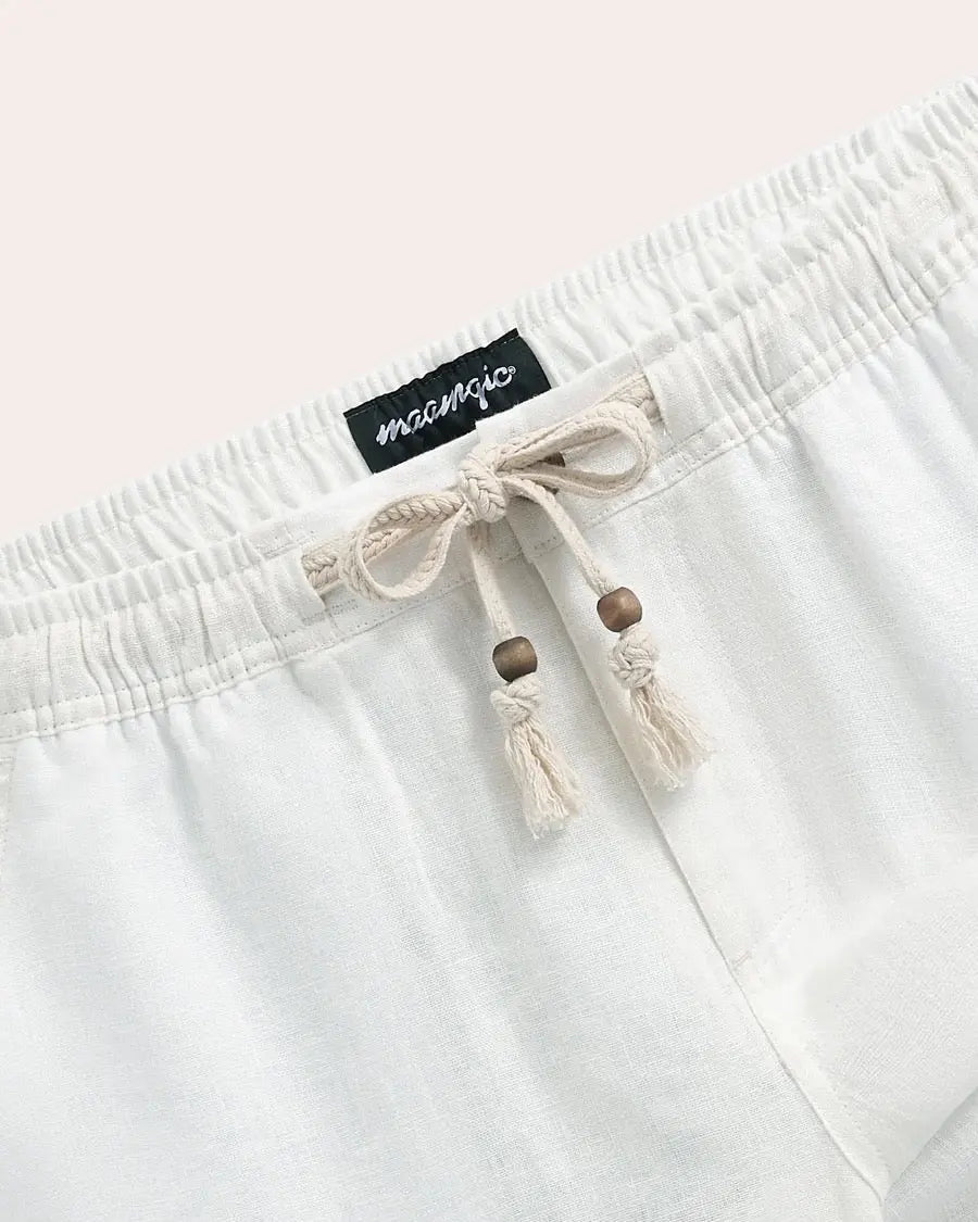 LINENOVA BREATHABLE LINEN SHORT MAAMGIC
