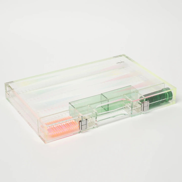 LUCITE BACKGAMMON OMBRE - BeachLife Concept