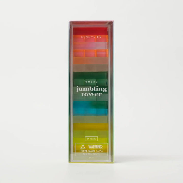 LUCITE JUMBLING TOWER OMBRE - BeachLife Concept