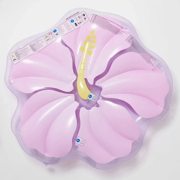 LUXE LIE-ON FLOAT HIBISCUS PASTEL LILAC BeachLife Concept