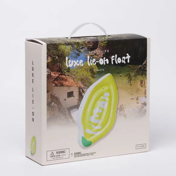 LUXE LIE-ON FLOAT LIMON BUTTER BeachLife Concept