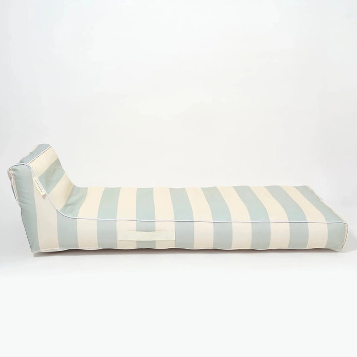 LUXE LIE-ON LOUNGER LAZY DAYS BLUE STRIPE - BeachLife Concept