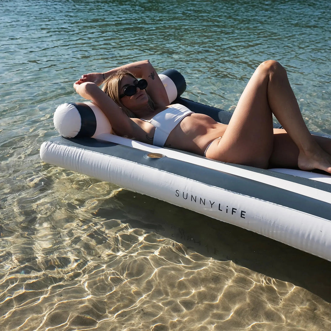 LUXE LILO BLACK STRIPE - BeachLife Concept