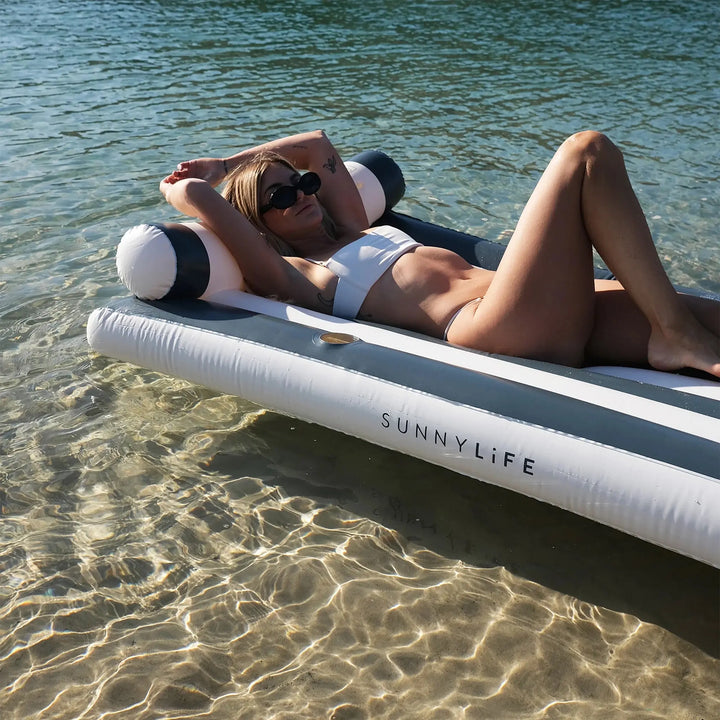 LUXE LILO BLACK STRIPE - BeachLife Concept