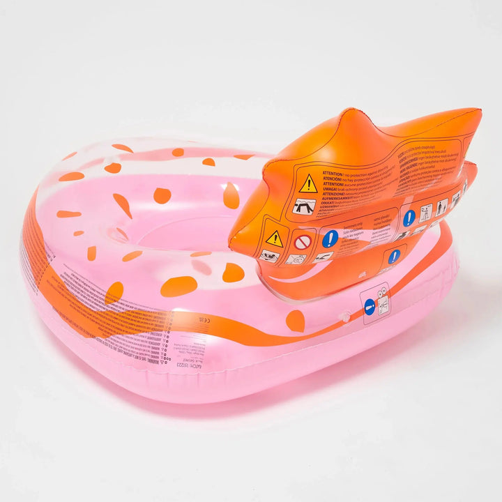 LUXE TUBE POOL RING STRAWBERRY PINK BeachLife Concept