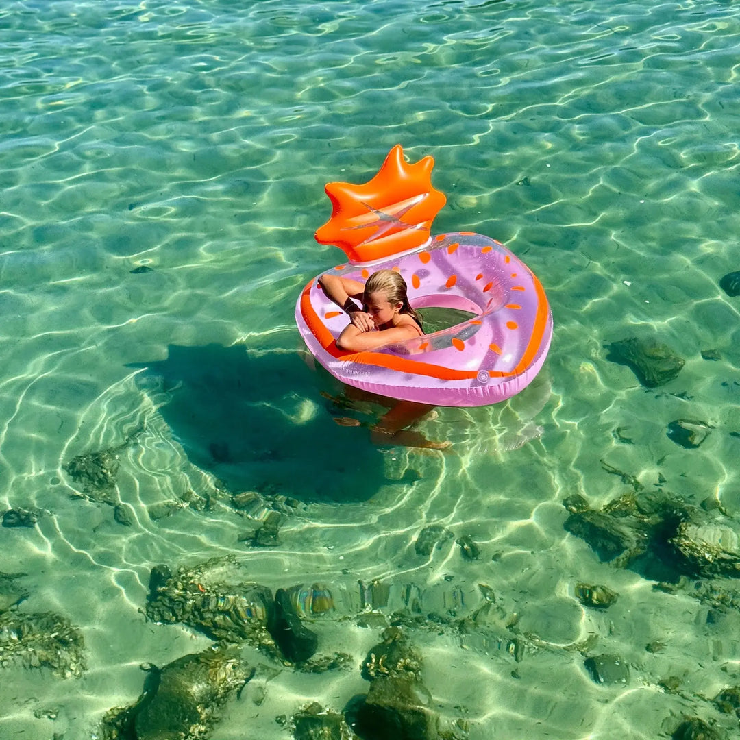 LUXE TUBE POOL RING STRAWBERRY PINK BeachLife Concept