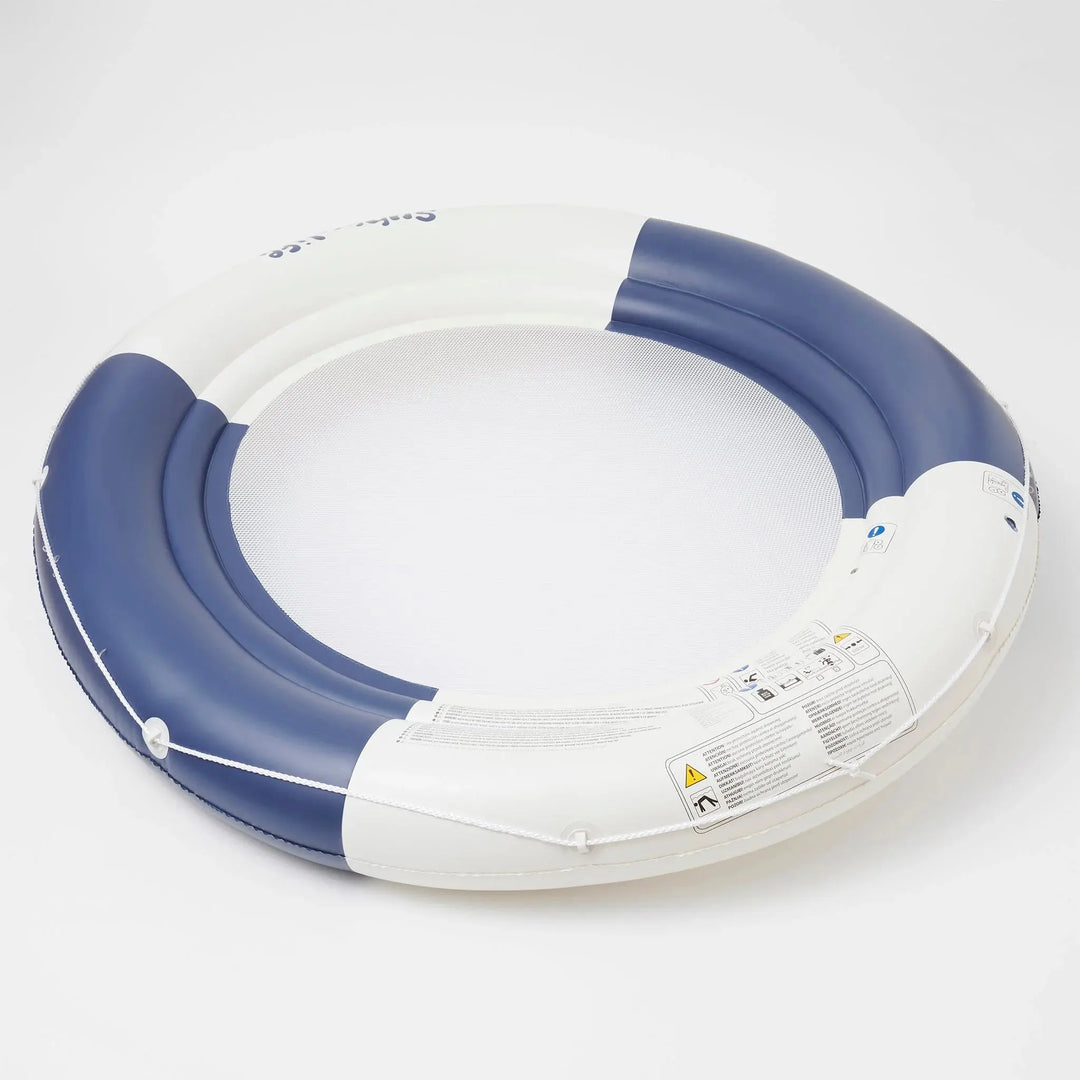 LUXE TWIN HAMMOCK FLOAT LE WEEKEND NAVY BeachLife Concept