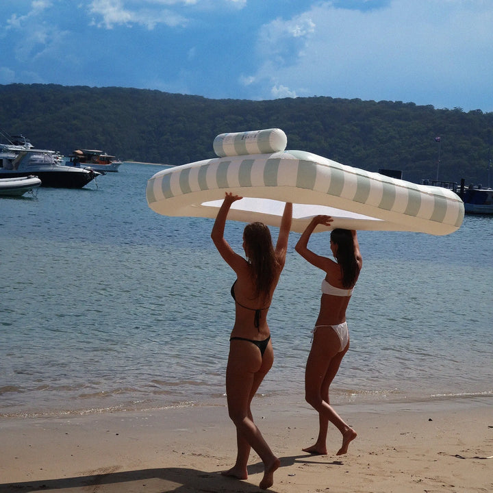 LUXE TWIN HAMMOCK FLOAT THE VACAY OLIVE - BeachLife Concept