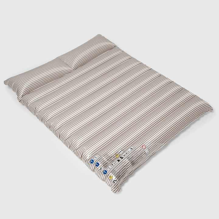 LUXE TWIN VINTAGE LIE-ON FLOAT YHE VACAY STONE STRIPE BeachLife Concept