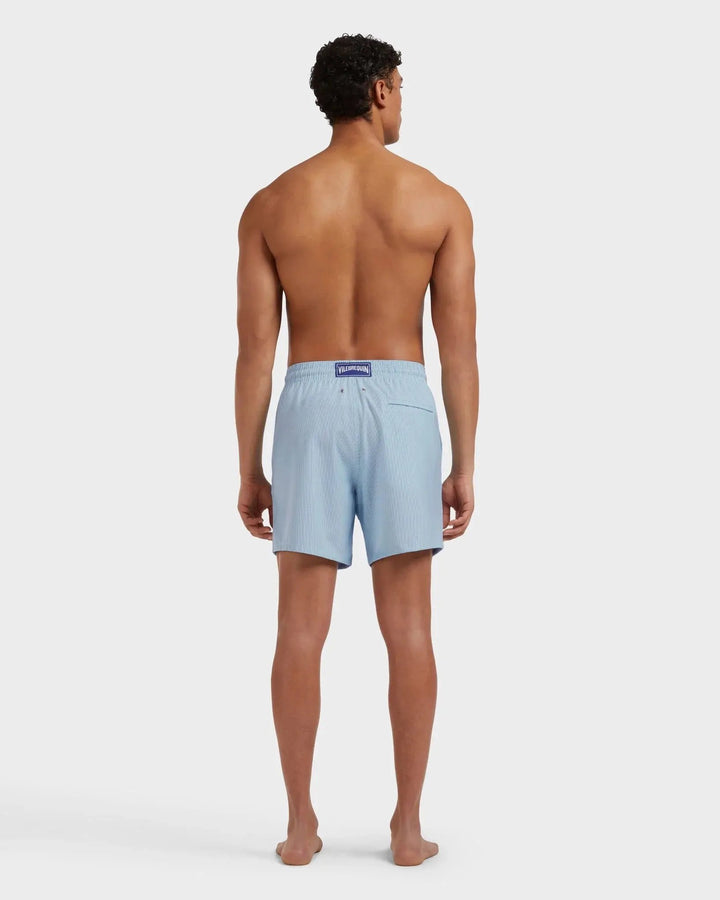 MAILLOT DE BAIN EN LAINE MOOPEA TOPAZE BLEUE BeachLife Concept